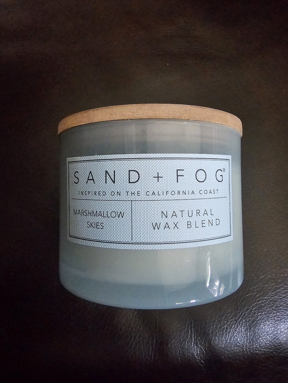 Sand + Fog  2-Wick Candle ~ 12 oz ~ Marshmallow Skies